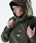 Dope Drizzard Rain Jacket Men Olive Green, Image 5 of 8