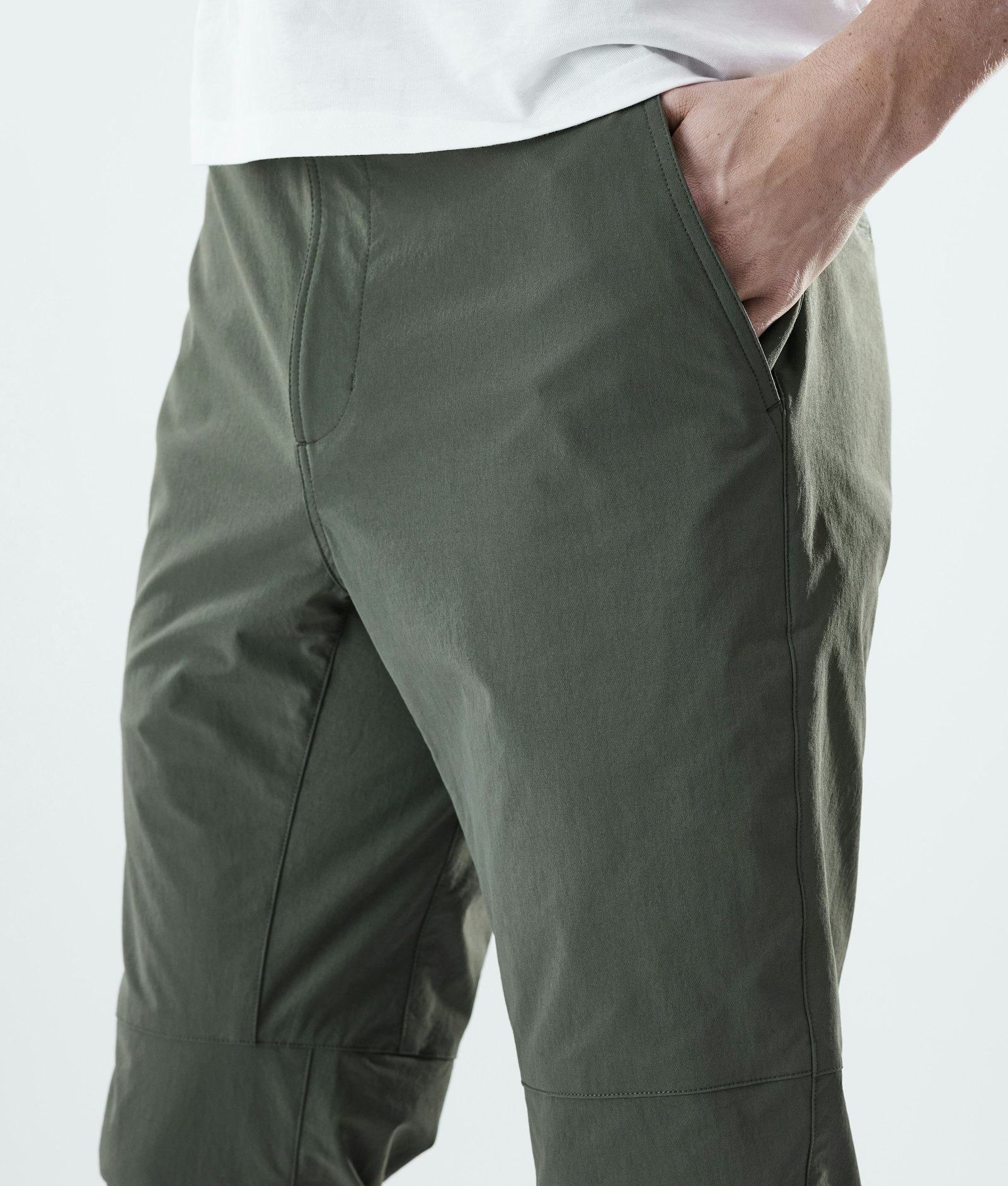 Rover Tech Pantalones Outdoor Hombre Olive Green
