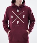 Dope Daily Sweat à capuche Homme 2X-UP Burgundy