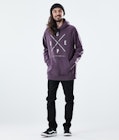 Daily Hoodie Heren 2X-UP Faded Grape