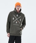 Dope Daily Sudadera con Capucha Hombre 2X-UP Olive Green