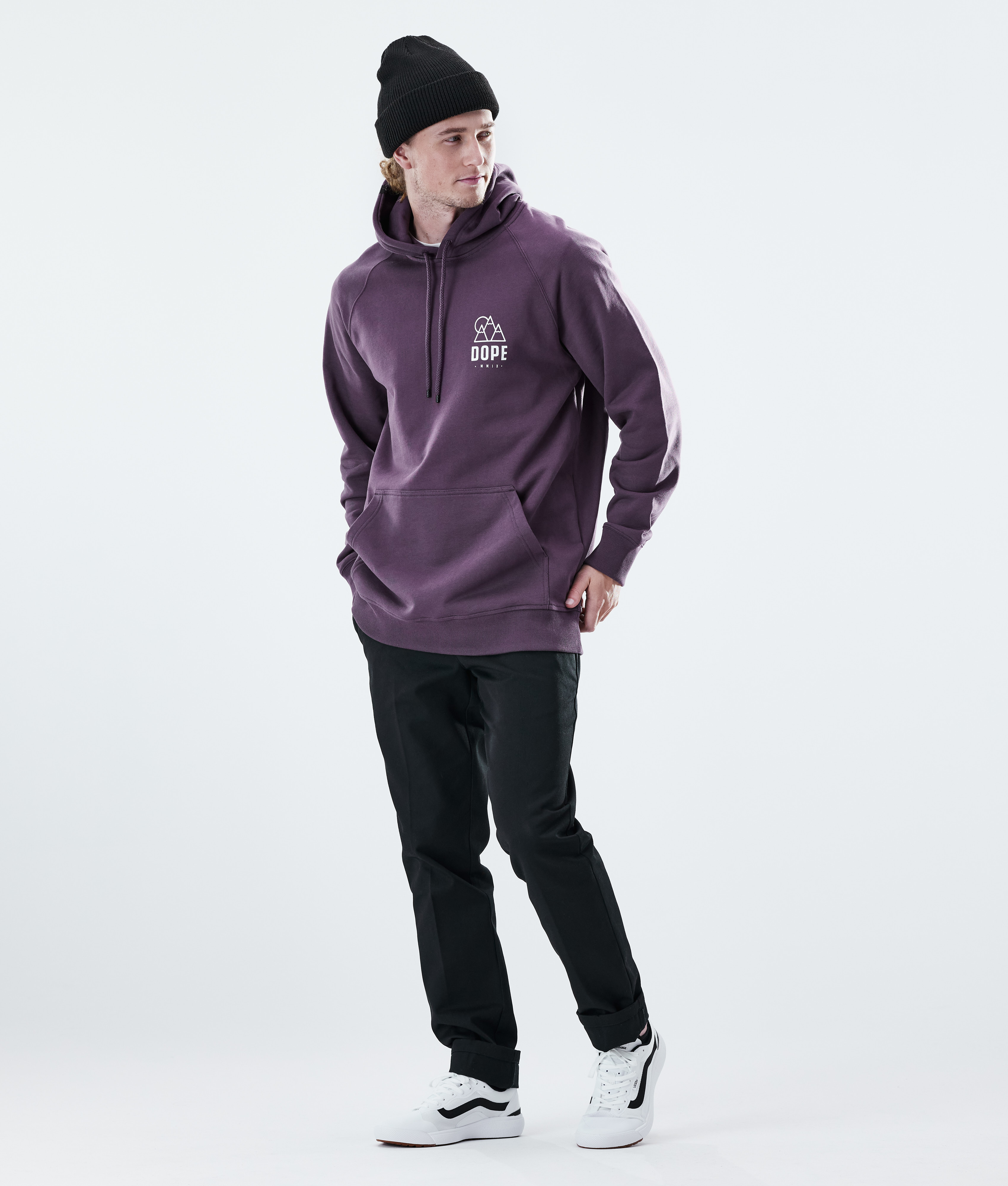 Dope Daily Hoodie Men Rise Faded Grape | Dopesnow.com