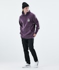 Daily Hoodie Herre Rise Faded Grape