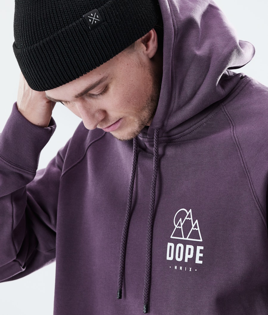 Daily Hoodie Men Rise Faded Grape