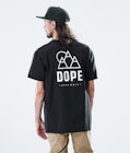 Dope Daily T-Shirt Herren Rise Black