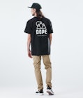 Dope Daily T-shirt Herre Rise Black