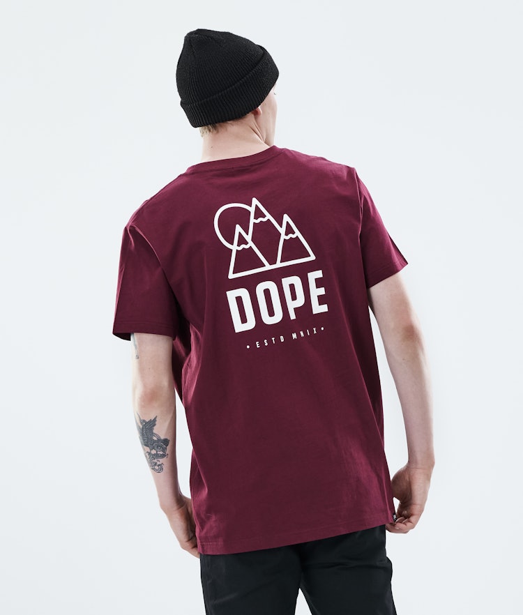 Daily T-shirt Homme Rise Burgundy, Image 1 sur 7