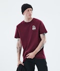 Daily T-shirt Homme Rise Burgundy, Image 2 sur 7