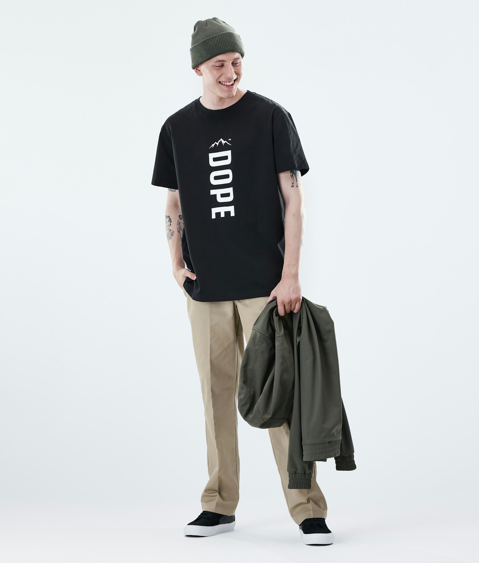 Dope Daily T-shirt Homme Capital Black