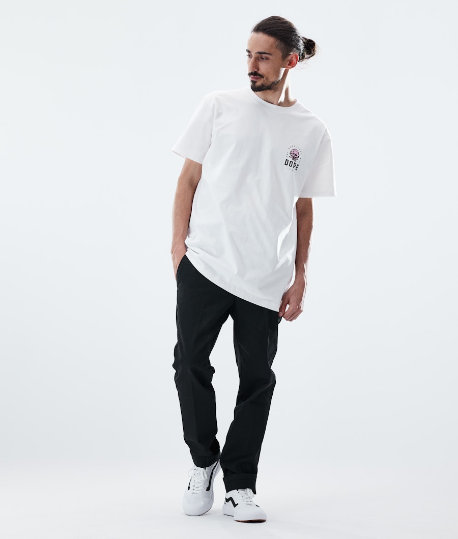 Dope Daily Rose T-shirt Homme White