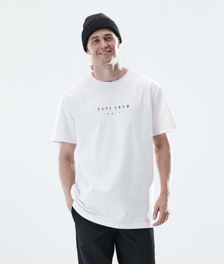 Dope Daily T-Shirt Herren Range White