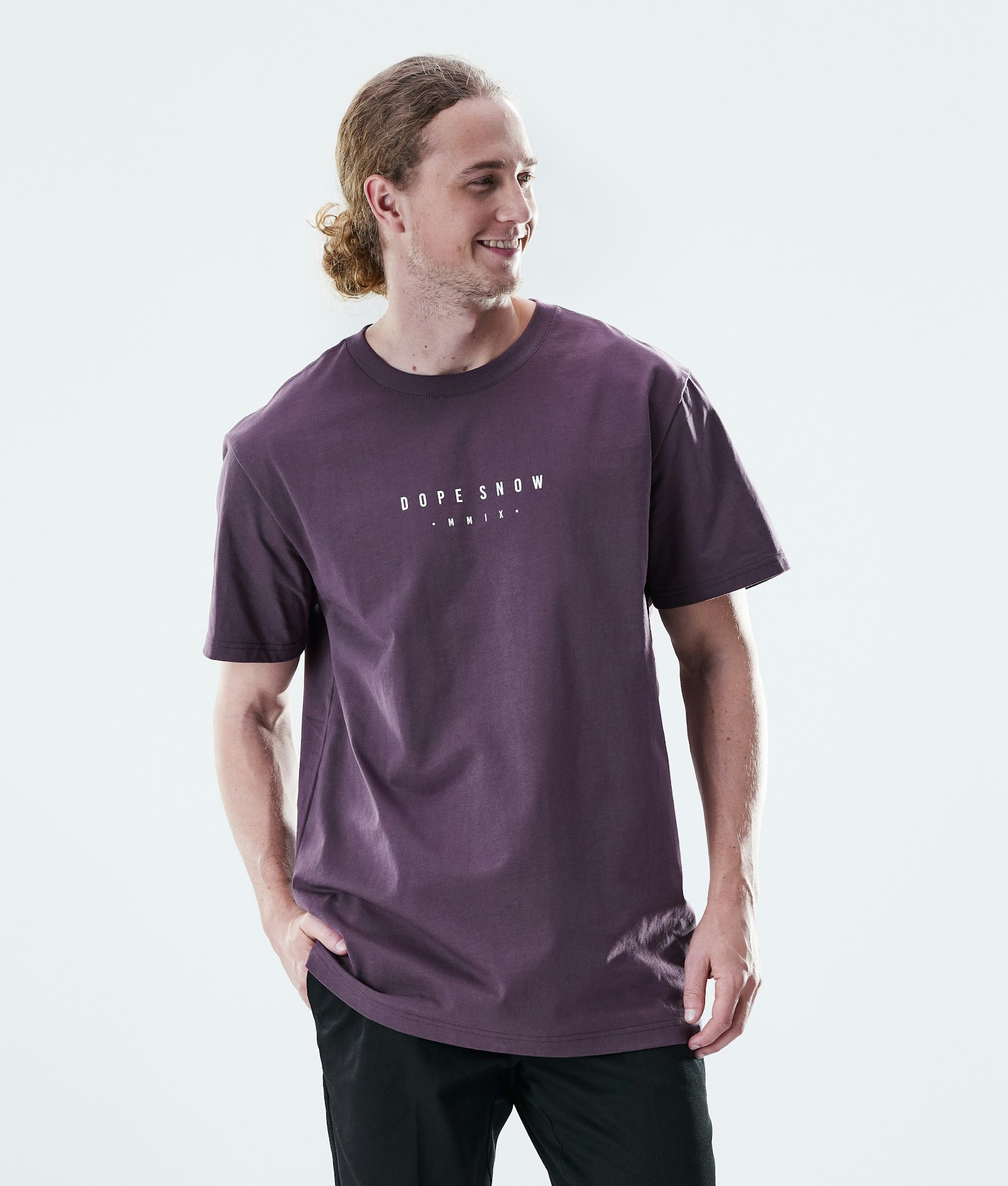 Dope Daily T-shirt Men Range Faded Grape