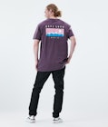 Daily T-shirt Men Range Faded Grape, Image 3 of 7