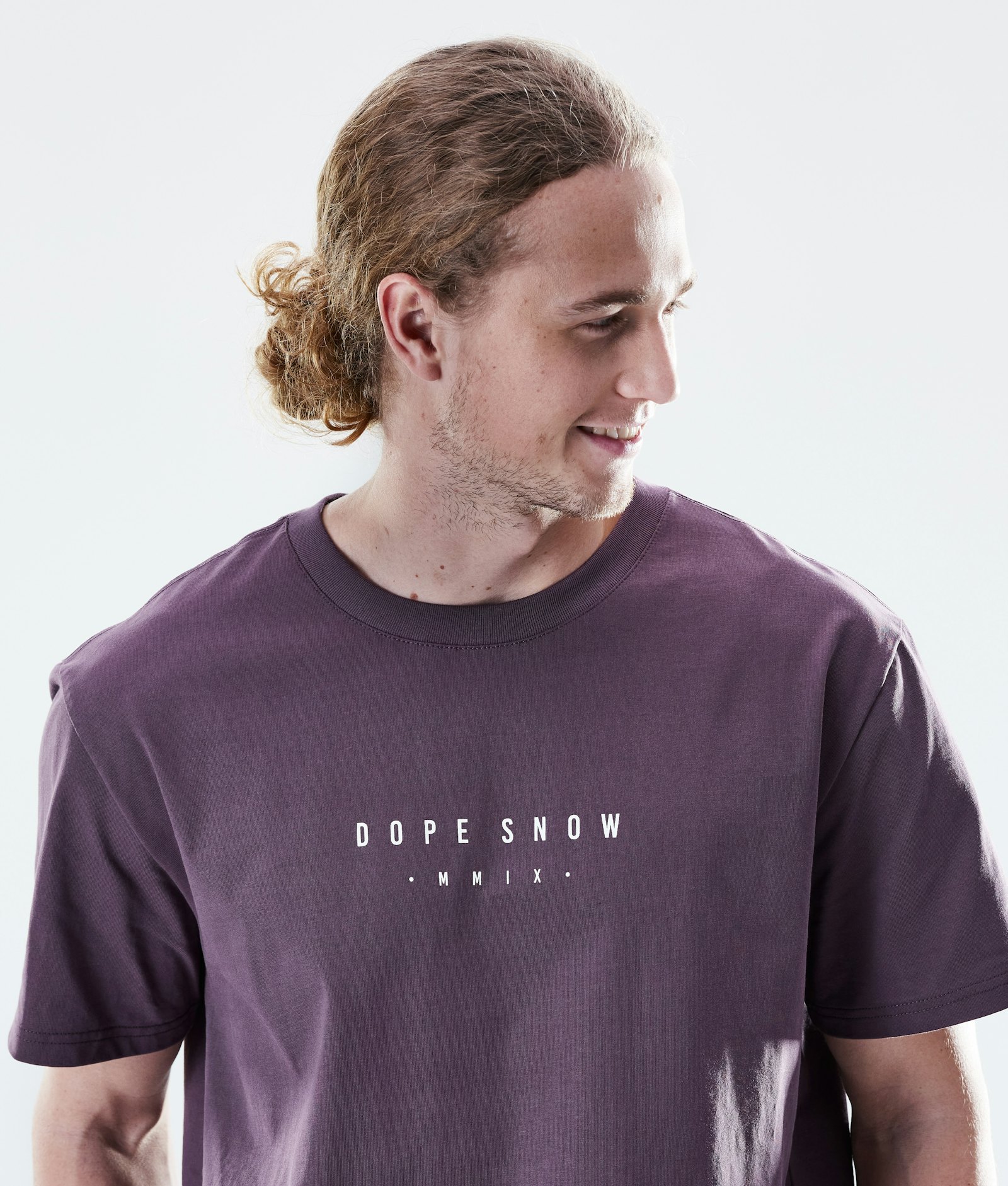 Dope Daily T-shirt Heren Range Faded Grape
