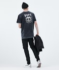 Dope Daily T-shirt Herre Palm Bleached Black