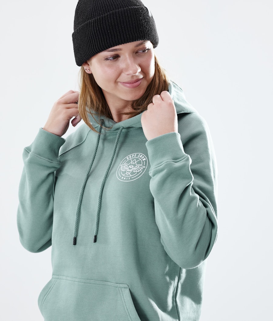 Faded green hoodie Clearance