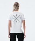 Regular T-shirt Dam 2X-UP White, Bild 2 av 7