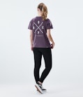 Regular T-Shirt Damen 2X-UP Faded Grape, Bild 4 von 7