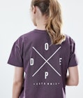 Dope Regular T-shirt Femme 2X-UP Faded Grape