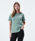 Dope Regular T-shirt Dame Beak Faded Green, Bilde 2 av 7