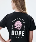 Dope Regular T-paita Naiset Rose Black, Kuva 7 / 7