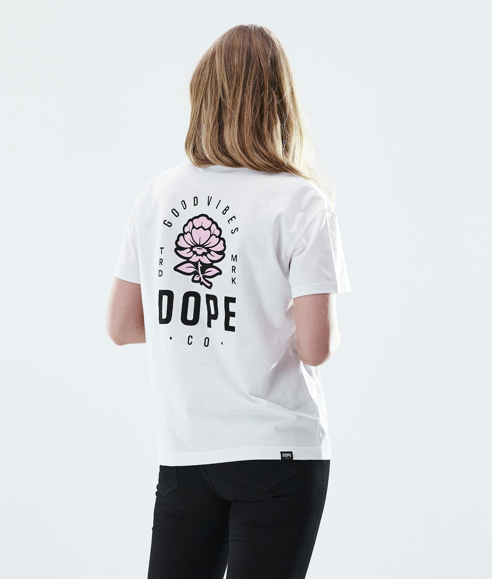 Dope Regular T-paita Naiset Rose White, Kuva 1 / 7