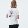Dope Regular Rose T-shirt Dam White