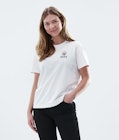 Regular T-shirt Dames Rose White
