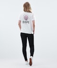 Dope Regular T-shirt Dam Rose White