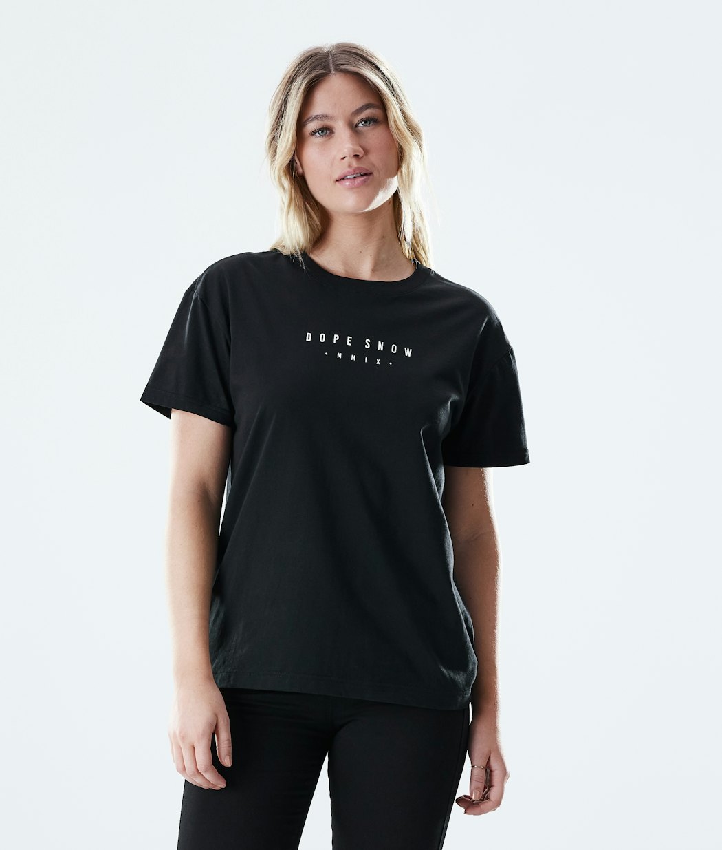 Dope Regular Range T-shirt Femme Black