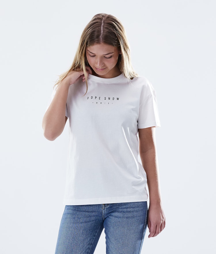 Regular Camiseta Mujer Range White