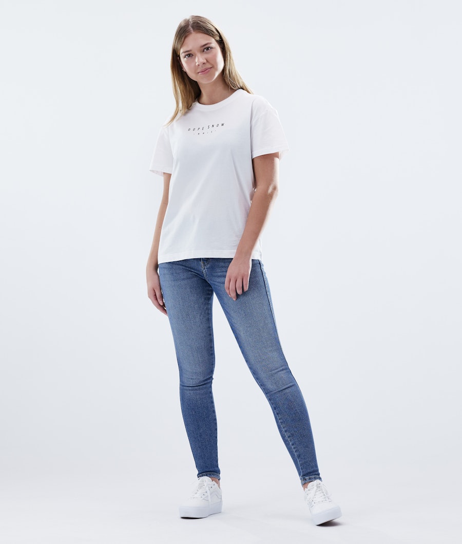 Dope Regular Range T-shirt Femme White