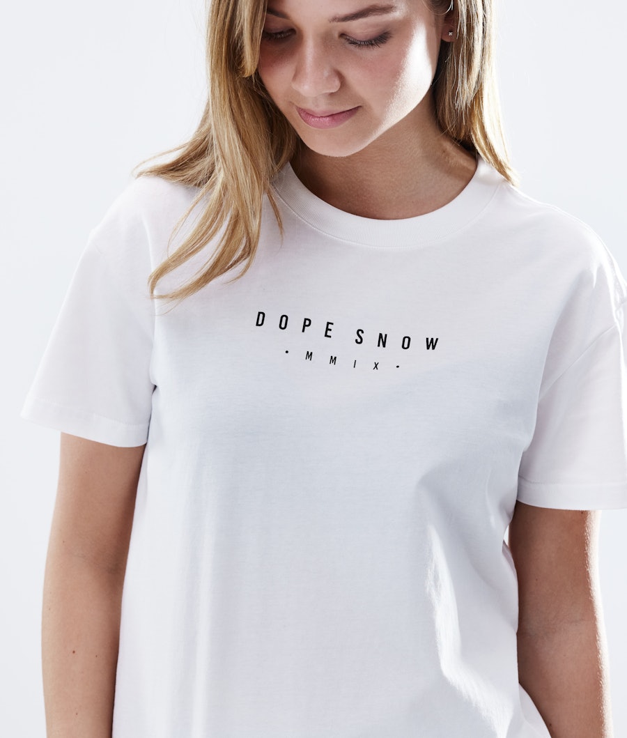 Dope Regular Range T-shirt Dames White