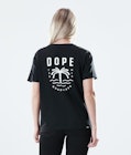 Dope Regular T-shirt Dame Palm Black