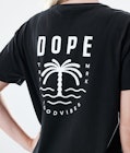 Dope Regular T-shirt Dam Palm Black