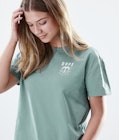 Dope Regular T-shirt Women Palm Faded Green