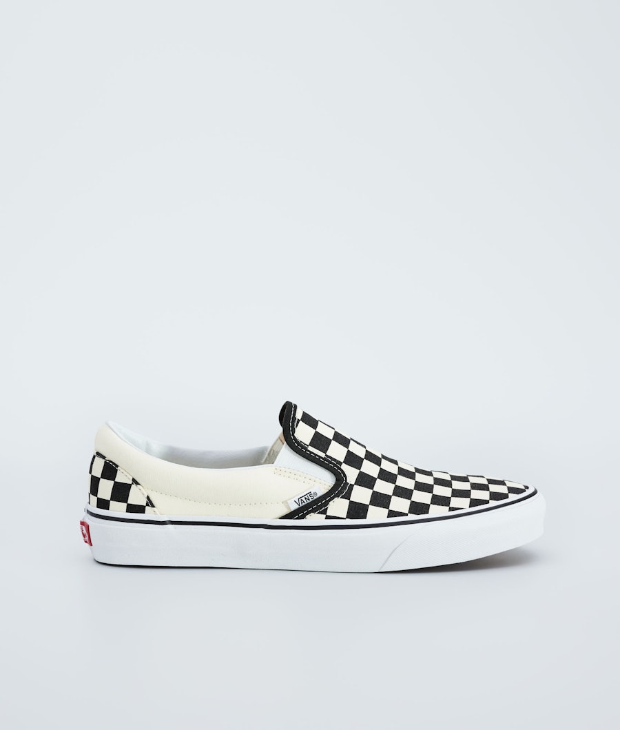 Vans Ua Classic Slip-On Chaussures Black/White Checkerboard/White