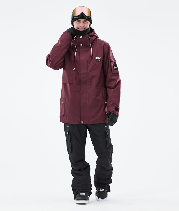 Adept 2019 Snowboard Jacket Men Burgundy, Image 3 of 9