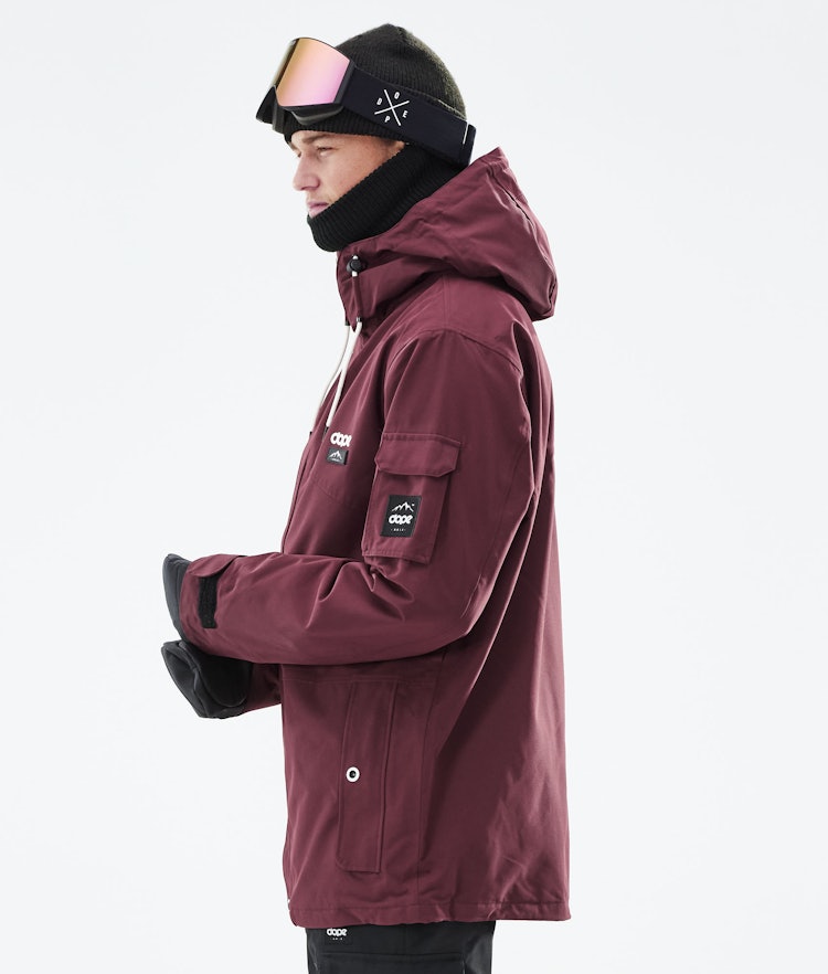 Adept 2019 Snowboard Jacket Men Burgundy, Image 6 of 9