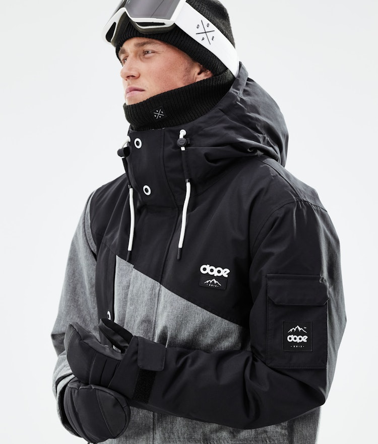 Dope Adept 2020 Ski jas Heren Black/Grey Melange