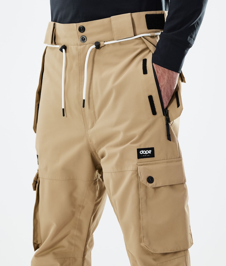 Dope Iconic 2021 Snowboard Pants Men Khaki, Image 4 of 6