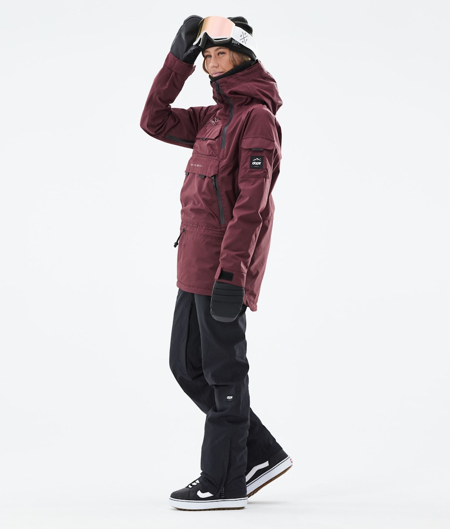 Akin W 2019 Snowboard Jacket Women Burgundy