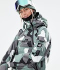 Akin W 2020 Snowboard Jacket Women Faded Green Camo, Image 3 of 11