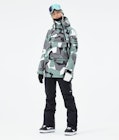Akin W 2020 Snowboard Jacket Women Faded Green Camo, Image 4 of 11