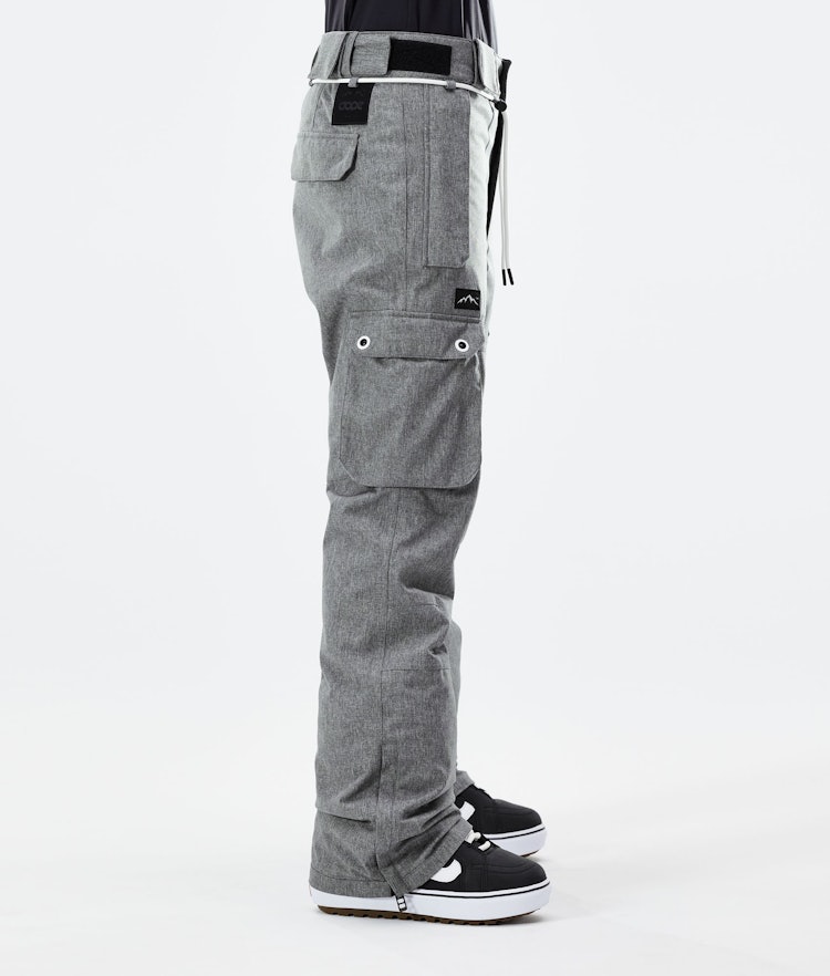 Iconic W 2020 Pantalon de Snowboard Femme Grey Melange, Image 2 sur 6