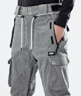 Iconic W 2020 Pantalon de Snowboard Femme Grey Melange, Image 4 sur 6