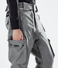 Dope Iconic W 2020 Lyžařské Kalhoty Dámské Grey Melange