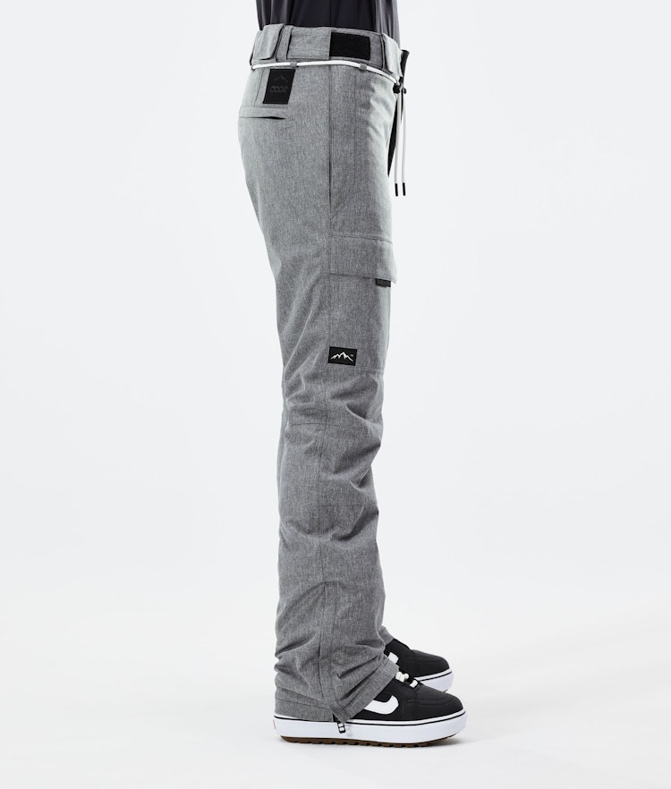 Grace Snowboard Pants Women Grey Melange, Image 2 of 6