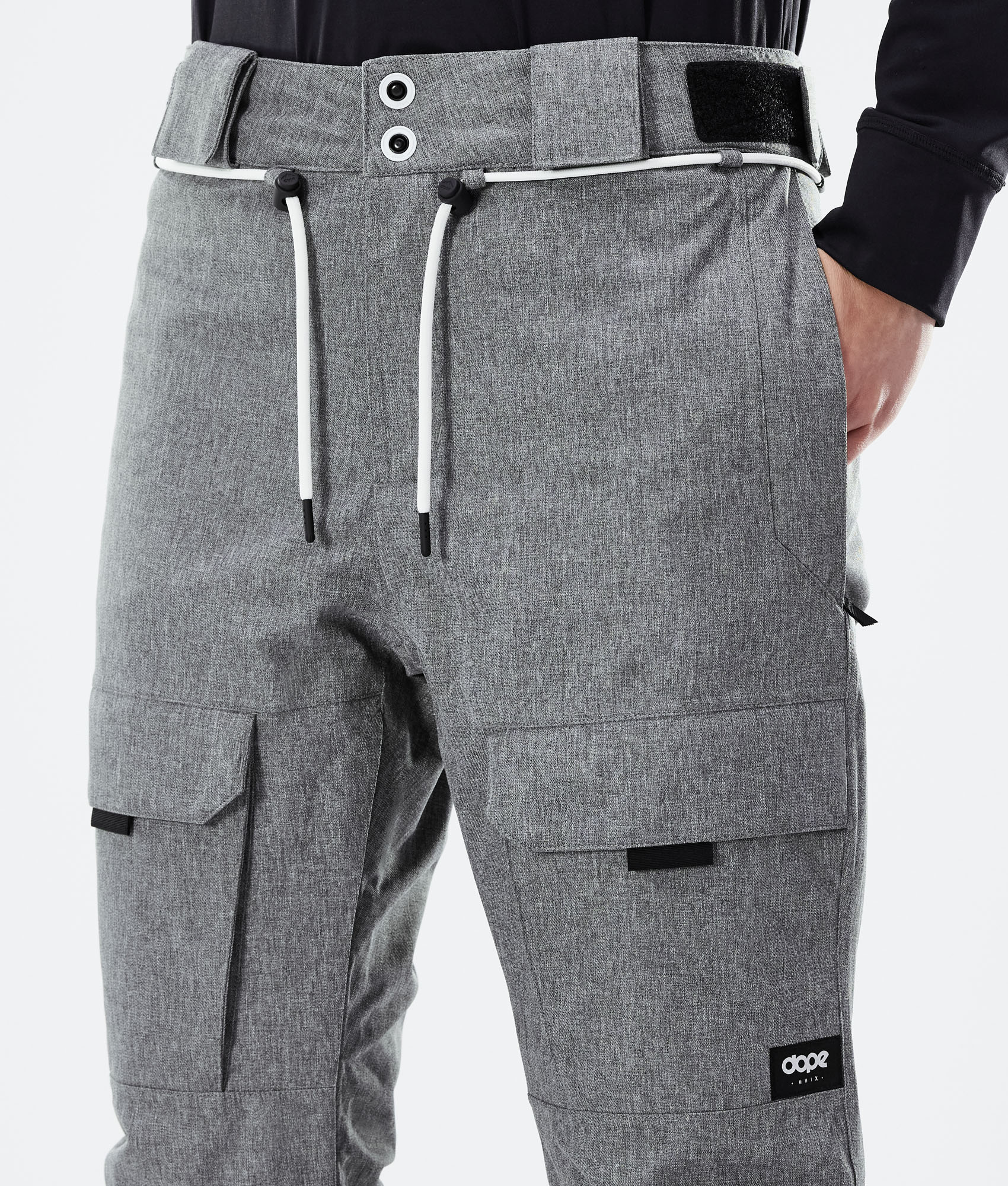 Dope Grace Pantalones Snowboard Mujer Grey Melange