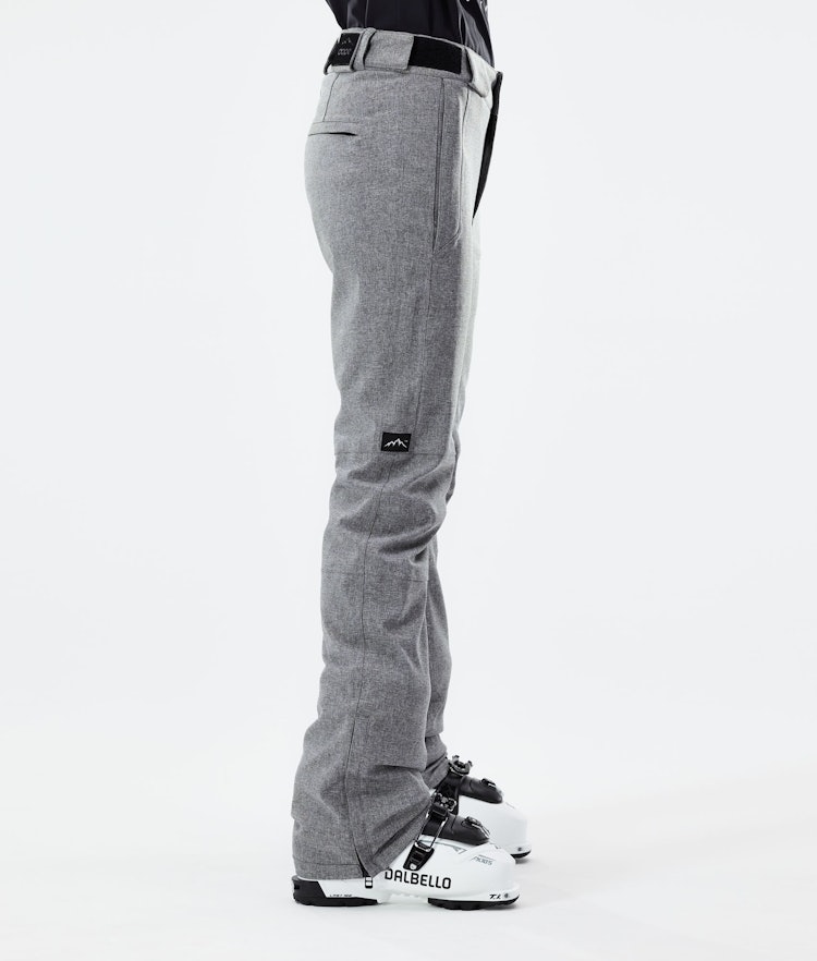 Dope Con W 2020 Pantalon de Ski Femme Grey Melange